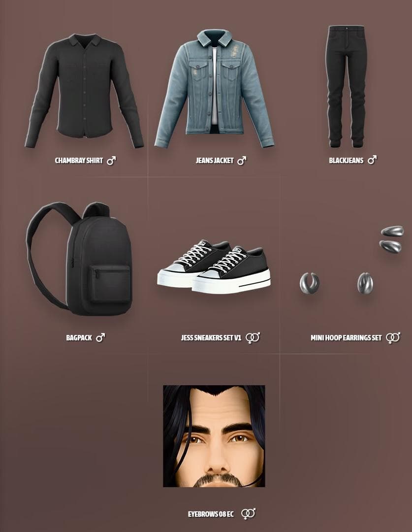 Галерея мода Набор одежды Harry Set #1